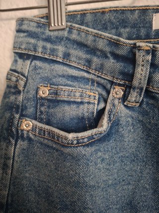 Pantalón vaquero Pull&Bear azul