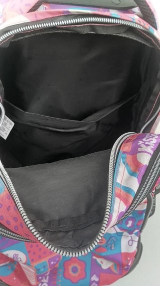 Mochila TOTO con ruedas y estampado infantil