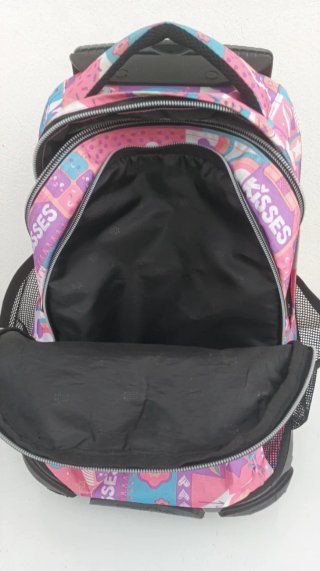 Mochila TOTO con ruedas y estampado infantil