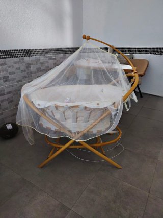 Moisés para bebé con mosquitera