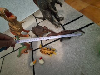 Lote dinosaurios de juguete