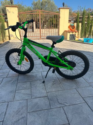 Bicicleta infantil 18 pulgadas verde