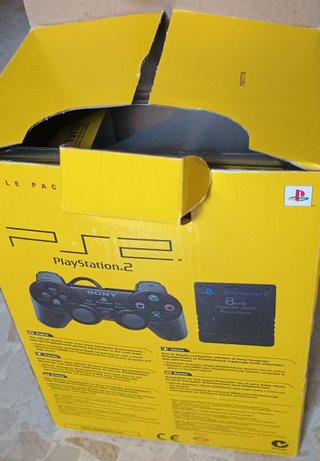 Mando Play Station 2 (sin usar) + Memory Card 8MB