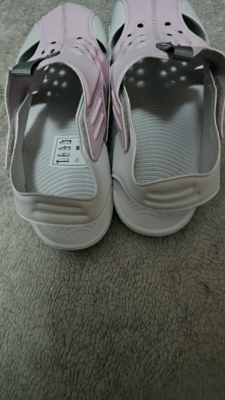 Sandalias Nike Niña Rosa y Blanca Nuevas
