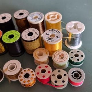 Hilos para pesca a mosca (varios colores)