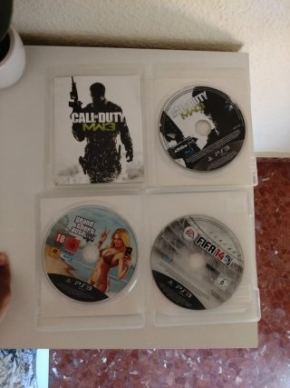 PS3 Grand Theft Auto V y Call of Duty MW3