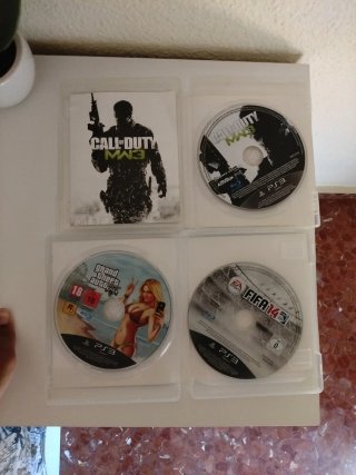 PS3 Grand Theft Auto V y Call of Duty MW3