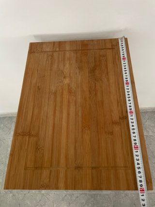 Carrito de cocina de madera con ruedas