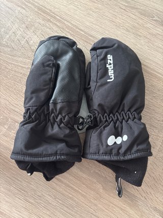 Guantes de nieve Wed'ze niño negros