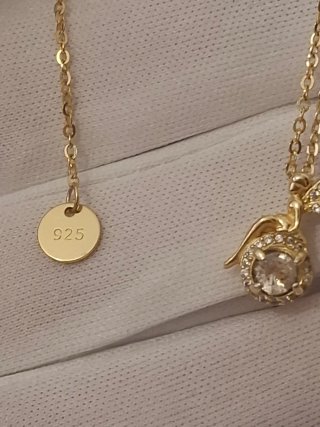 Collar Plata de 925 Baño Oro