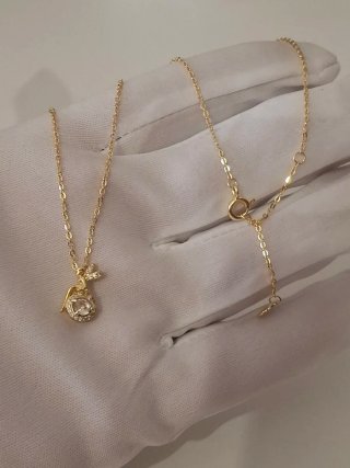 Collar Plata de 925 Baño Oro
