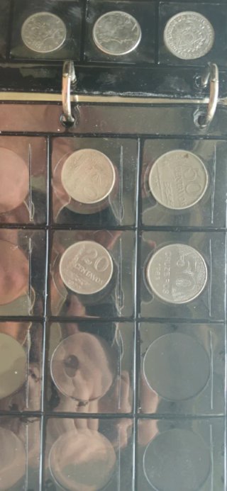 Lote 34 monedas de Brasil