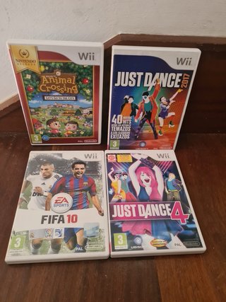Consola Wii + Juegos y Accesorios
