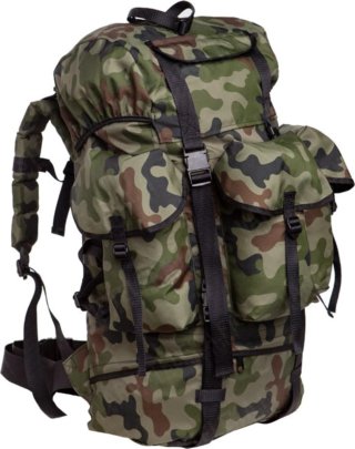 Mochila Militar Wz. 97 Camuflaje Pantera