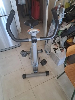 Bicicleta Estática Gris