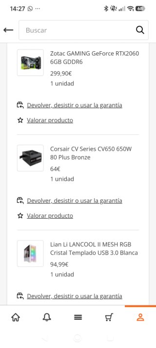 PC Gaming RTX 2060 6GB + Ryzen 5 3600X + 16GB RGB