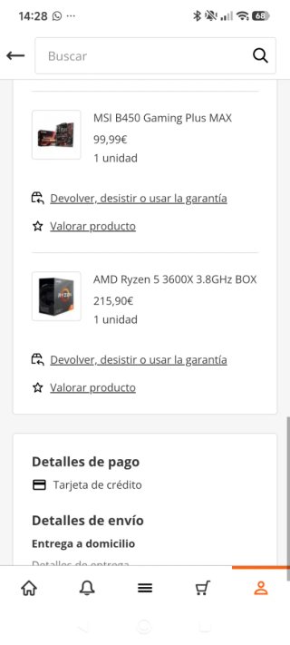 PC Gaming RTX 2060 6GB + Ryzen 5 3600X + 16GB RGB