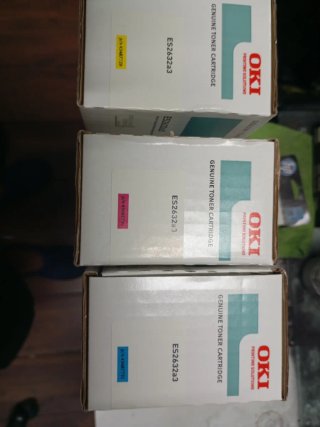 3x Cartuchos Toner OKI ES2632a3