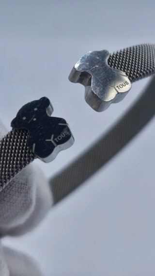 Pulsera Tous Malla Plata