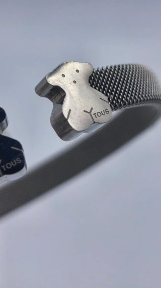 Pulsera Tous Malla Plata