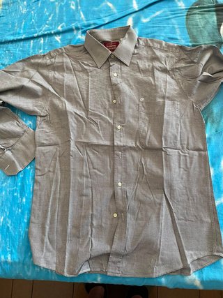 Camicia Uomo Nazareno Gabrielli Tg. 39 Grigia