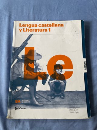 Lengua castellana y literatura, 1 De Bachillerato