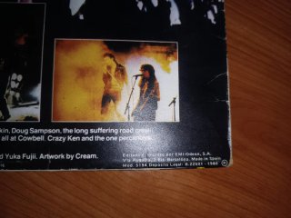 Iron Maiden LP 1980 Edición Española