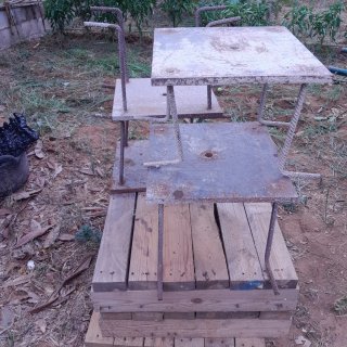 Placas de hierro para construcción