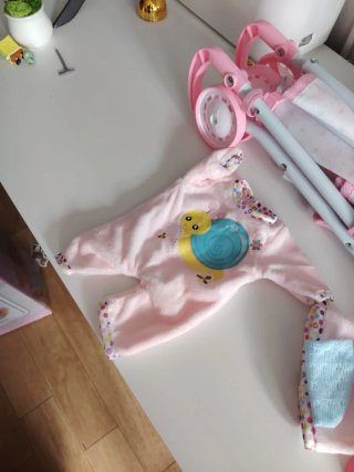 Playset de Muñeca con Cochecito