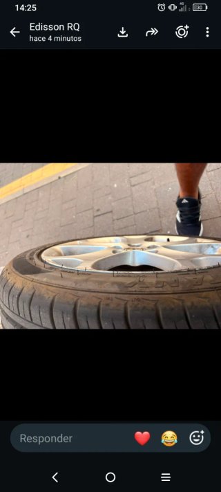 Llantas completas Mazda 5 el par