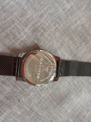 Reloj de pulsera caballero plateado