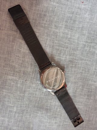 Reloj de pulsera caballero plateado