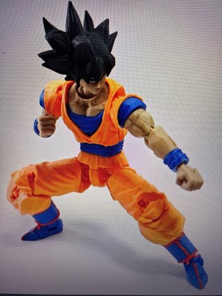 Figura Goku 3D Articulada