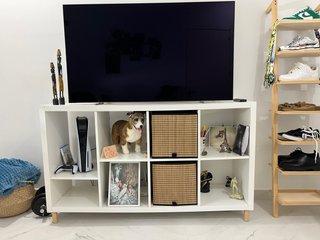 Mueble TV blanco modular