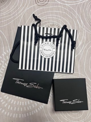 Pulsera Thomas Sabo Obsidiana Negra