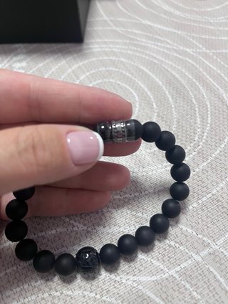Pulsera Thomas Sabo Obsidiana Negra