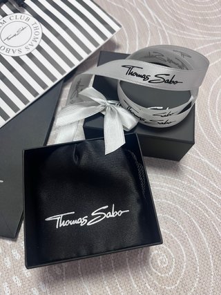 Pulsera Thomas Sabo Obsidiana Negra