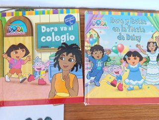 Colección de 8 cuentos de Dora Exploradora