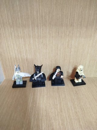Figuras tipo Lego El Señor de los Anillos