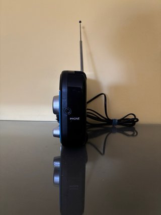 Radio Portátil blue Sunstech
