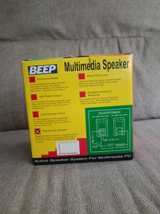 Altavoces Multimedia BEEP PC Amplificados 120W