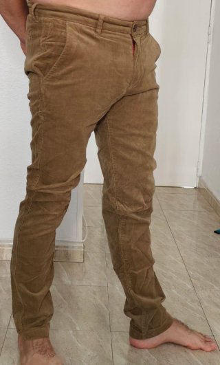 Pantalón Álvaro Moreno Beige/Marrón