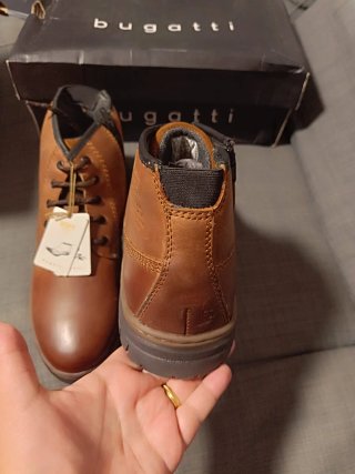 Botines Bugatti Piel Marrón