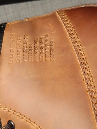 Botines Bugatti Piel Marrón