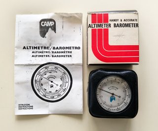 CAMP ALTIMETRO BAROMETRICO AÑOS 80 ALPINISMO MONTE