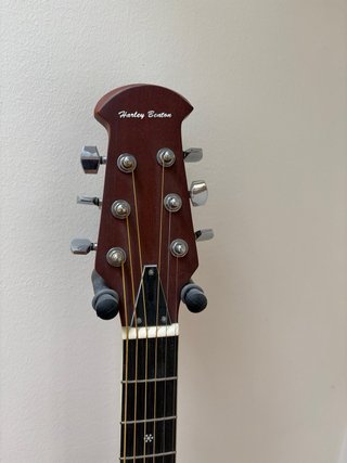Guitarra Electroacústica Harley Benton HBO 850 BK