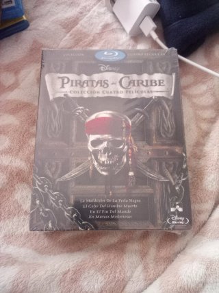 Colección Piratas del Caribe Blu-ray 4 Películas