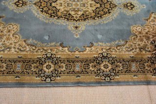 Antigua alfombra azul 240 x 165 cm