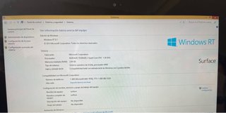 Microsoft Surface RT con Teclado Azul