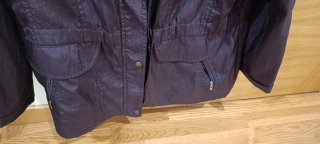 Chaqueta Morada Brillo Mujer XL Miao